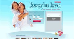 Desktop Screenshot of loopyinlove.com